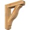 Ekena Millwork Funston Craftsman Rough Sawn Bracket w/ Offset Brace, Western Red Cedar, 8"W x 36"D x 40"H BKT0806X36X40FST04RWR - alternate 1